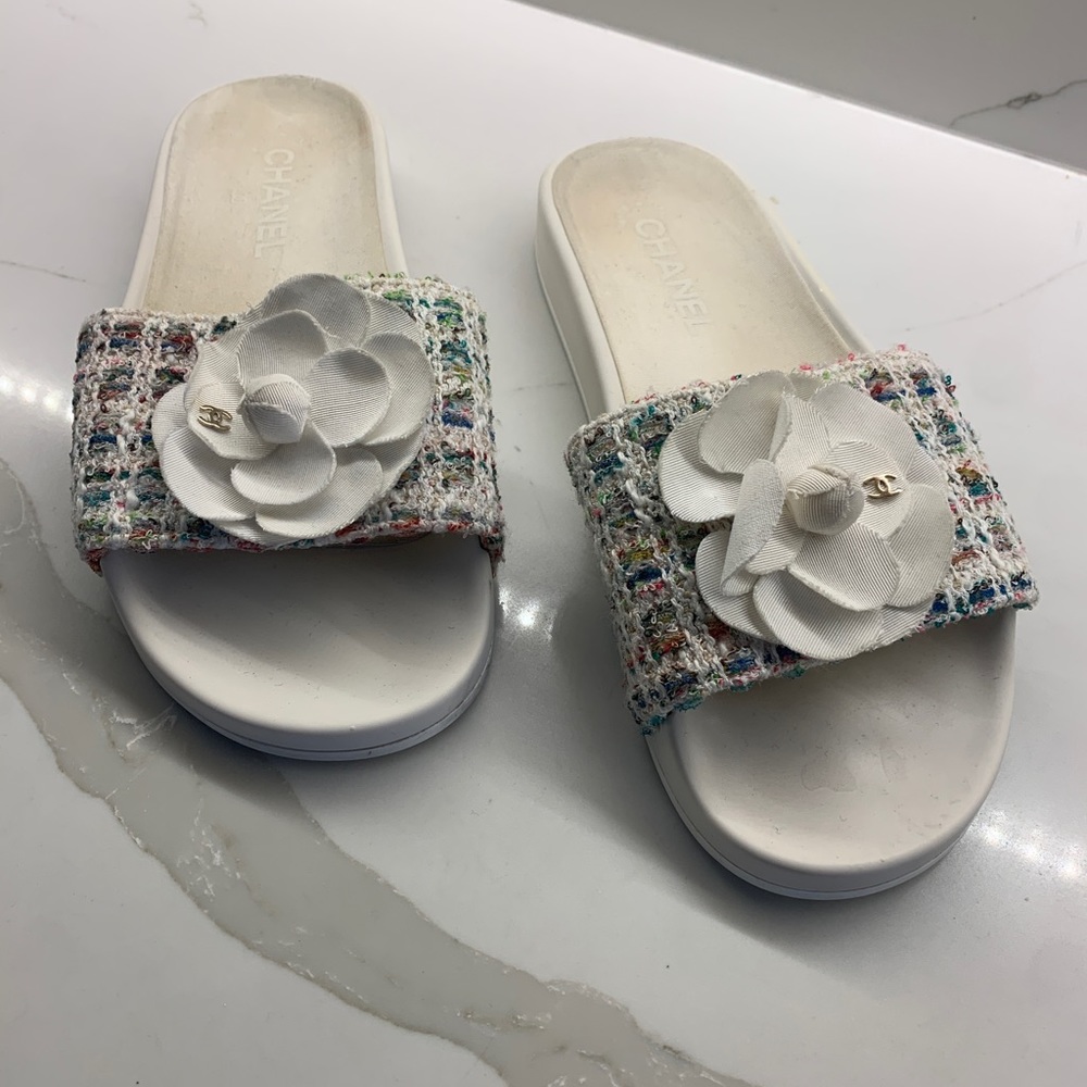 Chanel shoes size 39 multicolored